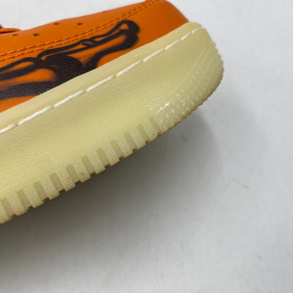 【中古品】【メンズ】 NIKE ナイキ AIR FORCE 1 '07 SKELETON QS CU8067-800 エア フォース 1 '07 スケルトン QS スニーカー シューズ 靴 160-260616-as-06-izu サイズ：28.5cm カラー：STARFISH/STARFISH-BLACK 万代Net店