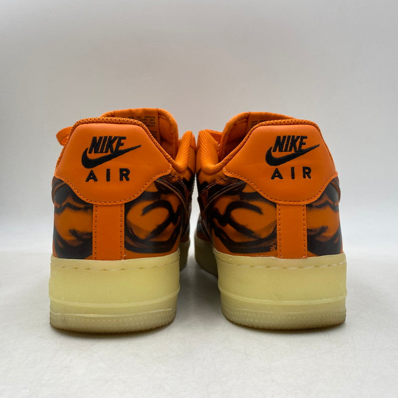 【中古品】【メンズ】 NIKE ナイキ AIR FORCE 1 '07 SKELETON QS CU8067-800 エア フォース 1 '07 スケルトン QS スニーカー シューズ 靴 160-260616-as-06-izu サイズ：28.5cm カラー：STARFISH/STARFISH-BLACK 万代Net店