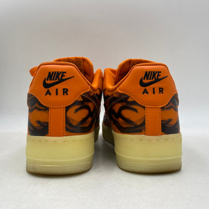 【中古品】【メンズ】 NIKE ナイキ AIR FORCE 1 '07 SKELETON QS CU8067-800 エア フォース 1 '07 スケルトン QS スニーカー シューズ 靴 160-260616-as-06-izu サイズ：28.5cm カラー：STARFISH/STARFISH-BLACK 万代Net店