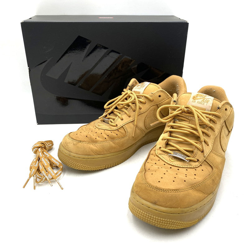 【中古品】【メンズ】 NIKE ナイキ × SUPREME シュプリーム DN1555-200 AIR FORCE 1 LOW FLAX WHEAT エア フォース 1 ロー フラックス ウィート スニーカー 靴 160-260616-kh-11-izu サイズ：28.5 カラー：FLAX/FLAX-GUM 万代Net店