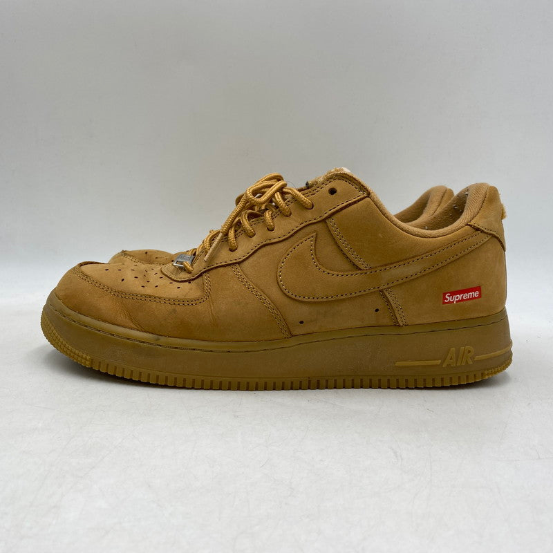 【中古品】【メンズ】 NIKE ナイキ × SUPREME シュプリーム DN1555-200 AIR FORCE 1 LOW FLAX WHEAT エア フォース 1 ロー フラックス ウィート スニーカー 靴 160-260616-kh-11-izu サイズ：28.5 カラー：FLAX/FLAX-GUM 万代Net店