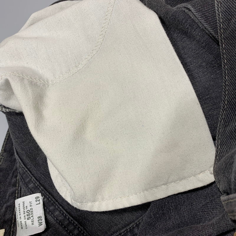 【中古品】【メンズ】 LEVI'S リーバイス 005500260 刻印217 03年製 00S 550 DENIM PANTS デニム パンツ ボトムス ズボン 157-260627-cs-11-izu サイズ：W38 L29 カラー：ブラック 万代Net店
