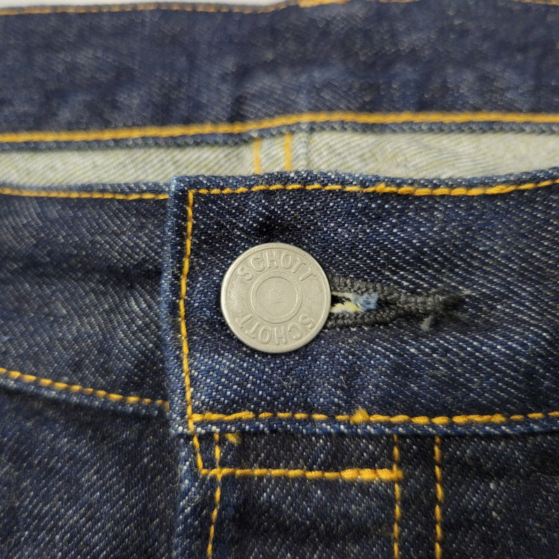 【中古品】【メンズ】 SCHOTT ショット 782-5911004 LOT.925 FP DENIM PANTS ファイアプルーフ デニム パンツ ボトムス 156-260617-kh-19-izu サイズ：36 カラー：インディゴ 万代Net店