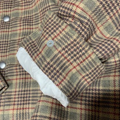 【中古品】【メンズ】 FTC エフティーシー FTC023AWSH02 SHERPA LINED PLAID NEL SHIRT シェルパ ネルシャツ トップス 142-260627-kh-02-izu サイズ：L カラー：ブラウン系 万代Net店