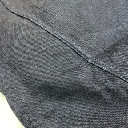 【中古品】【メンズ】 NUDIE JEANS ヌーディージーンズ DOUBLE ZIPUP DENIM JACKET ダブル ジップアップ デニム ジャケット アウター 141-260627-cs-12-izu サイズ：L カラー：ネイビー 万代Net店