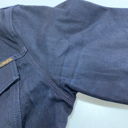 【中古品】【メンズ】 NUDIE JEANS ヌーディージーンズ DOUBLE ZIPUP DENIM JACKET ダブル ジップアップ デニム ジャケット アウター 141-260627-cs-12-izu サイズ：L カラー：ネイビー 万代Net店