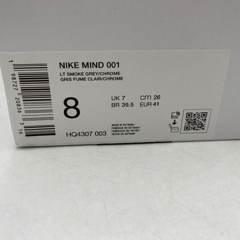 【中古美品】【メンズ/レディース】 NIKE ナイキ MIND 001 HQ4307-003 マインド 001 サンダル シューズ 靴 160-260616-as-05-izu サイズ：26cm カラー：LT SMOKE GREY/CHROME 万代Net店