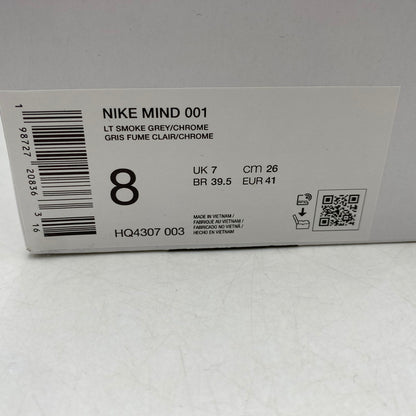 【中古美品】【メンズ/レディース】 NIKE ナイキ MIND 001 HQ4307-003 マインド 001 サンダル シューズ 靴 160-260616-as-05-izu サイズ：26cm カラー：LT SMOKE GREY/CHROME 万代Net店