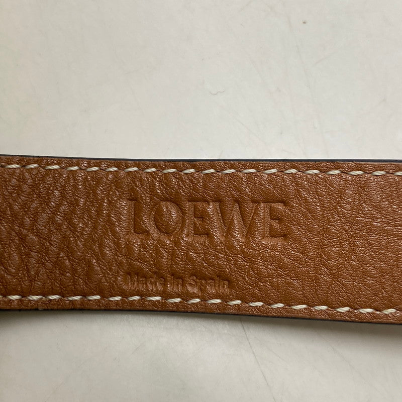 【中古品】【レディース】 LOEWE ロエベ 327.02.S92 BASKETBALL BAG MEDIUM バスケットボール バッグ ミディアム カバン 鞄 180-260617-ya-07-izu カラー：ベージュ系 万代Net店