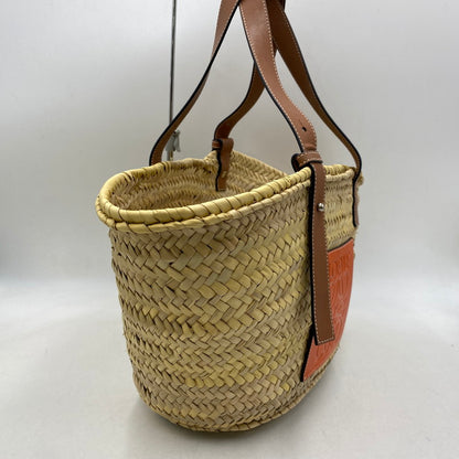 【中古品】【レディース】 LOEWE ロエベ 327.02.S92 BASKETBALL BAG MEDIUM バスケットボール バッグ ミディアム カバン 鞄 180-260617-ya-07-izu カラー：ベージュ系 万代Net店
