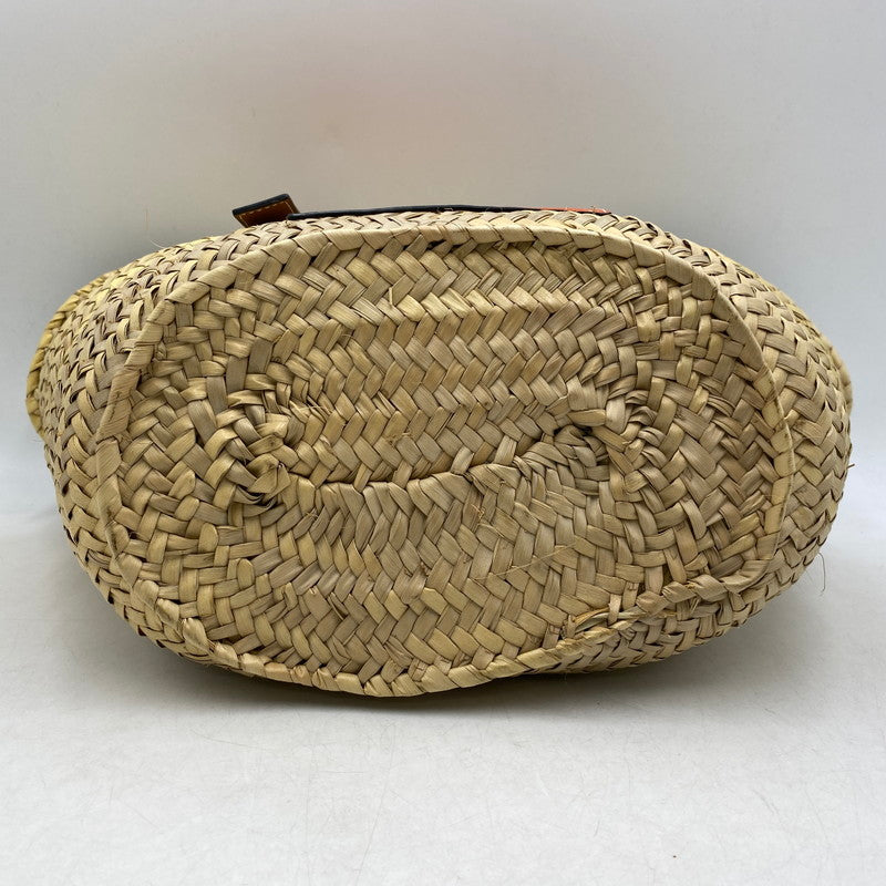 【中古品】【レディース】 LOEWE ロエベ 327.02.S92 BASKETBALL BAG MEDIUM バスケットボール バッグ ミディアム カバン 鞄 180-260617-ya-07-izu カラー：ベージュ系 万代Net店