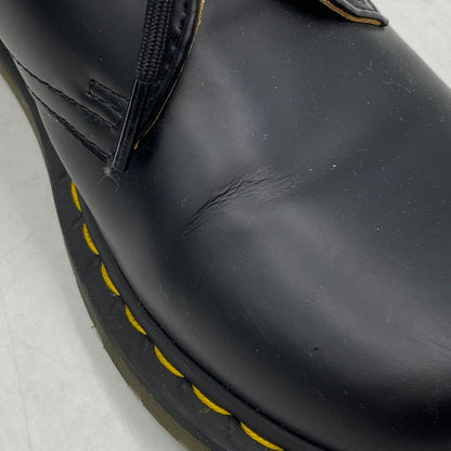 【中古品】【レディース】 Dr.Martens ドクターマーチン 3EYE LEATHER SHOES 11837 3ホール レザー シューズ 靴 166-260616-as-03-izu サイズ：UK4 カラー：ブラック 万代Net店
