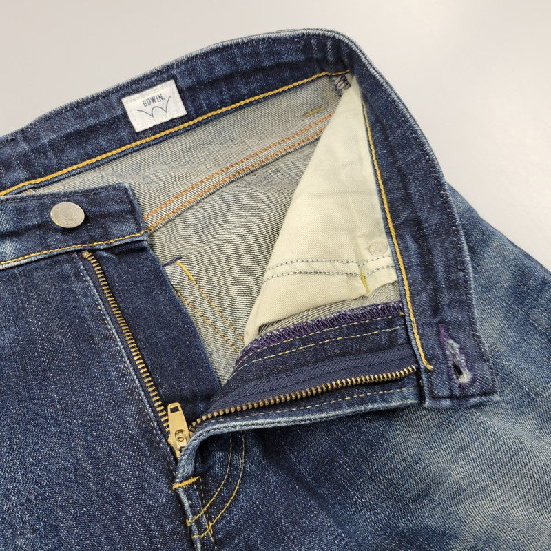 【中古品】【メンズ】 EDWIN エドウィン × ONE-PIECE ワンピース DENIM PANTS ED32 デニムパンツ ジーンズ 158-260720-as-09-izu サイズ：30 カラー：インディゴ 万代Net店