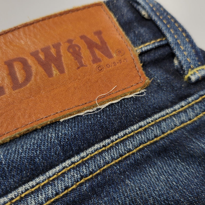 【中古品】【メンズ】 EDWIN エドウィン × ONE-PIECE ワンピース DENIM PANTS ED32 デニムパンツ ジーンズ 158-260720-as-09-izu サイズ：30 カラー：インディゴ 万代Net店