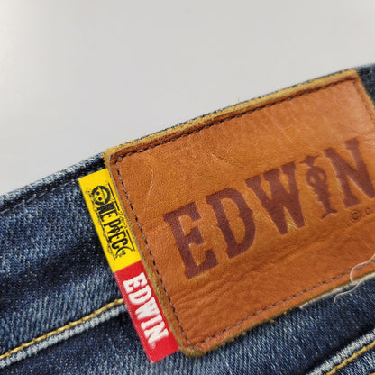 【中古品】【メンズ】 EDWIN エドウィン × ONE-PIECE ワンピース DENIM PANTS ED32 デニムパンツ ジーンズ 158-260720-as-09-izu サイズ：30 カラー：インディゴ 万代Net店