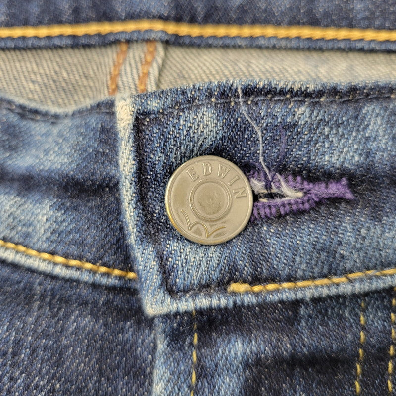 【中古品】【メンズ】 EDWIN エドウィン × ONE-PIECE ワンピース DENIM PANTS ED32 デニムパンツ ジーンズ 158-260720-as-09-izu サイズ：30 カラー：インディゴ 万代Net店