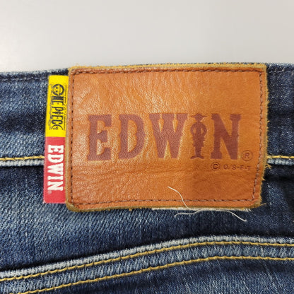 【中古品】【メンズ】 EDWIN エドウィン × ONE-PIECE ワンピース DENIM PANTS ED32 デニムパンツ ジーンズ 158-260720-as-09-izu サイズ：30 カラー：インディゴ 万代Net店