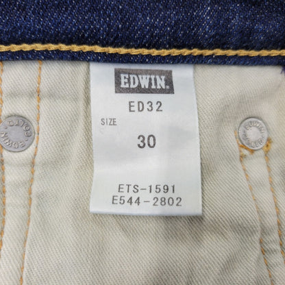 【中古品】【メンズ】 EDWIN エドウィン × ONE-PIECE ワンピース DENIM PANTS ED32 デニムパンツ ジーンズ 158-260720-as-09-izu サイズ：30 カラー：インディゴ 万代Net店