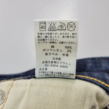 【中古品】【メンズ】 EDWIN エドウィン × ONE-PIECE ワンピース DENIM PANTS ED32 デニムパンツ ジーンズ 158-260720-as-09-izu サイズ：30 カラー：インディゴ 万代Net店