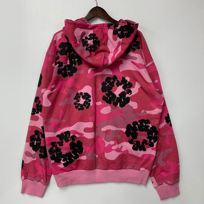【中古品】【メンズ】 DENIM TEARS デニムティアーズ COTTON WREATH ZIP HOODIE コットン リース ジップ フーディー パーカー トップス 142-260616-kh-05-izu サイズ：L カラー：マルチ 万代Net店