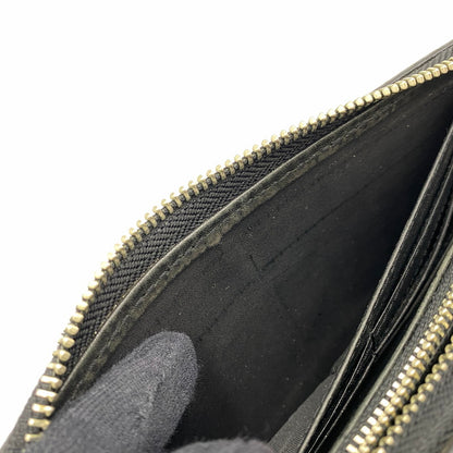 【中古品】【メンズ/レディース】 SAAD サード LEATHER LONG WALLET レザー ロング ウォレット 長財布 財布 200-260617-ya-01-izu カラー：BLACK 万代Net店