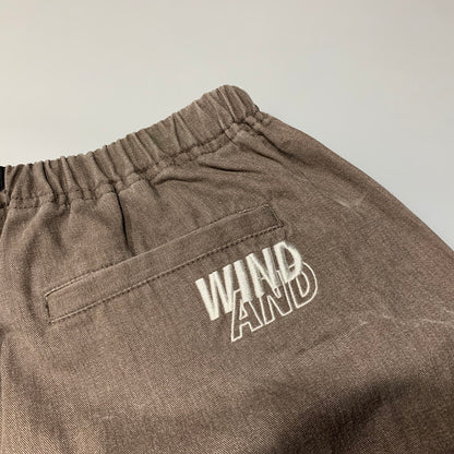 【中古品】【メンズ】 WIND AND SEA ウィンダンシー COTTON EASY SHORTS WDS-O-ESPT-25-Q3-PT-01 コットン イージー ショートパンツ 153-260628-as-16-izu サイズ：L カラー：ブラウン 万代Net店