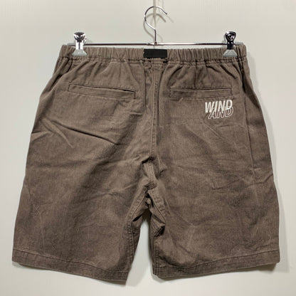 【中古品】【メンズ】 WIND AND SEA ウィンダンシー COTTON EASY SHORTS WDS-O-ESPT-25-Q3-PT-01 コットン イージー ショートパンツ 153-260628-as-16-izu サイズ：L カラー：ブラウン 万代Net店