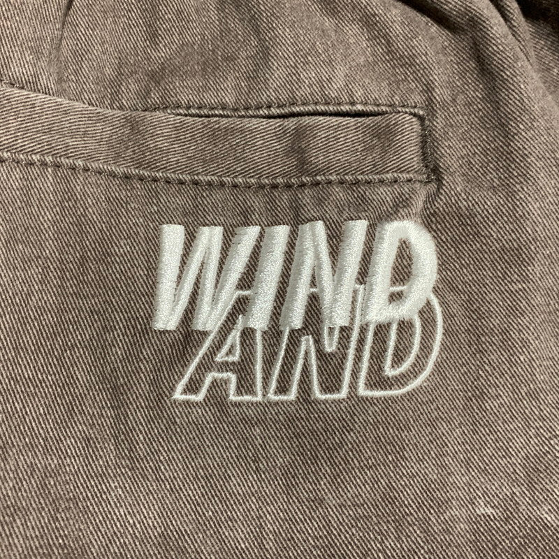 【中古品】【メンズ】 WIND AND SEA ウィンダンシー COTTON EASY SHORTS WDS-O-ESPT-25-Q3-PT-01 コットン イージー ショートパンツ 153-260628-as-16-izu サイズ：L カラー：ブラウン 万代Net店