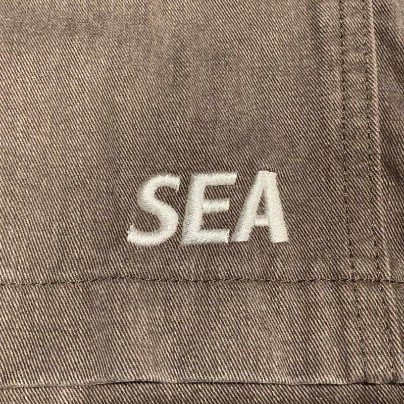 【中古品】【メンズ】 WIND AND SEA ウィンダンシー COTTON EASY SHORTS WDS-O-ESPT-25-Q3-PT-01 コットン イージー ショートパンツ 153-260628-as-16-izu サイズ：L カラー：ブラウン 万代Net店