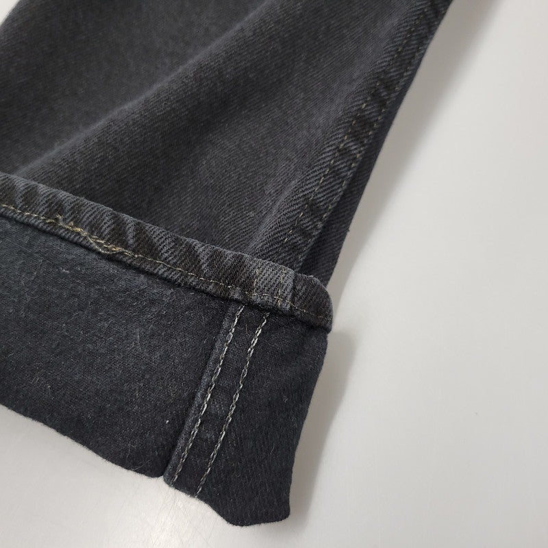 【中古品】【メンズ】 Levi's リーバイス DENIM PANTS 501-0658 デニムパンツ 刻印552 USA製 ジーンズ ボトムス 157-260617-as-04-izu サイズ：30×34 カラー：ブラック 万代Net店
