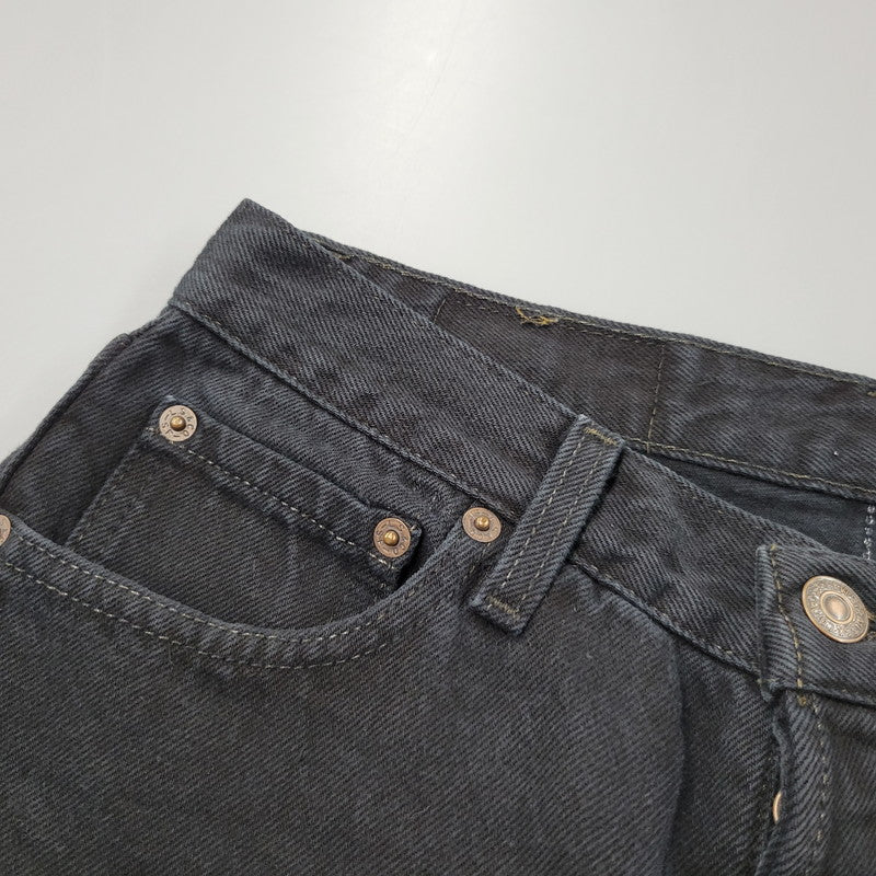 【中古品】【メンズ】 Levi's リーバイス DENIM PANTS 501-0658 デニムパンツ 刻印552 USA製 ジーンズ ボトムス 157-260617-as-04-izu サイズ：30×34 カラー：ブラック 万代Net店