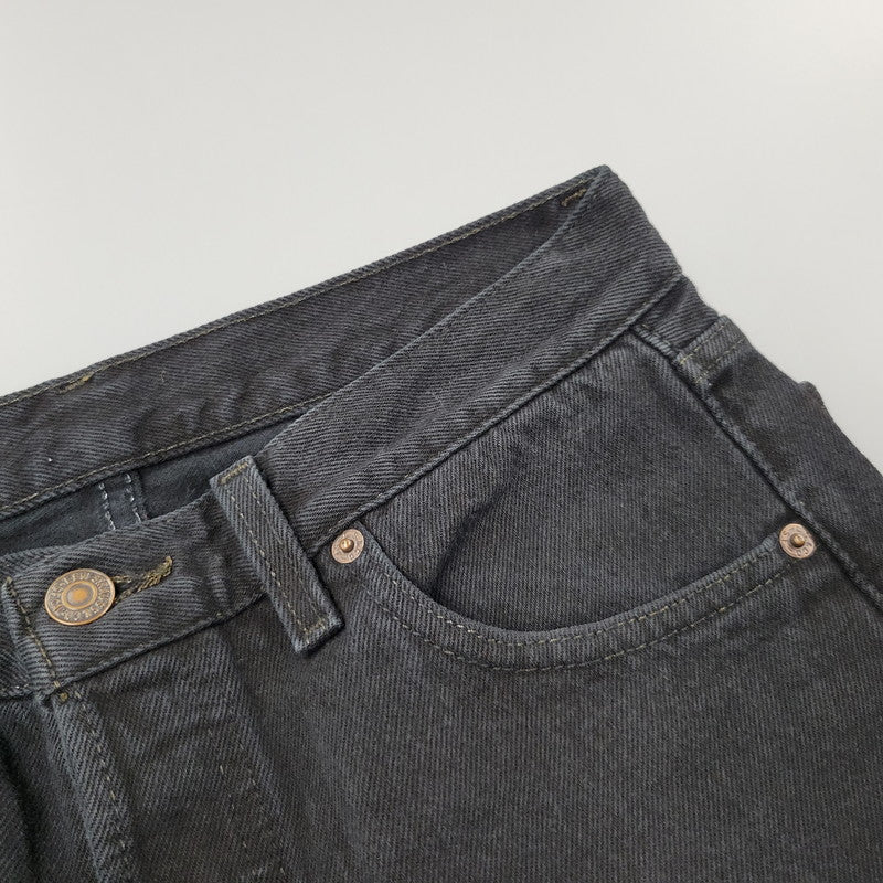 【中古品】【メンズ】 Levi's リーバイス DENIM PANTS 501-0658 デニムパンツ 刻印552 USA製 ジーンズ ボトムス 157-260617-as-04-izu サイズ：30×34 カラー：ブラック 万代Net店