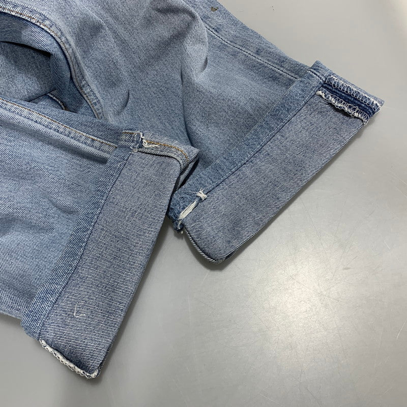 【現状渡し品】【メンズ】 LEVI'S リーバイス 刻印553 USA製 501 DENIM PANTS デニム パンツ ボトムス 157-260627-kh-01-izu サイズ：33×32 カラー：ライトインディゴ 万代Net店