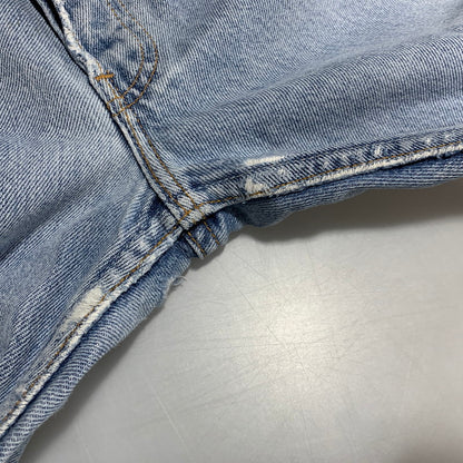 【現状渡し品】【メンズ】 LEVI'S リーバイス 刻印553 USA製 501 DENIM PANTS デニム パンツ ボトムス 157-260627-kh-01-izu サイズ：33×32 カラー：ライトインディゴ 万代Net店