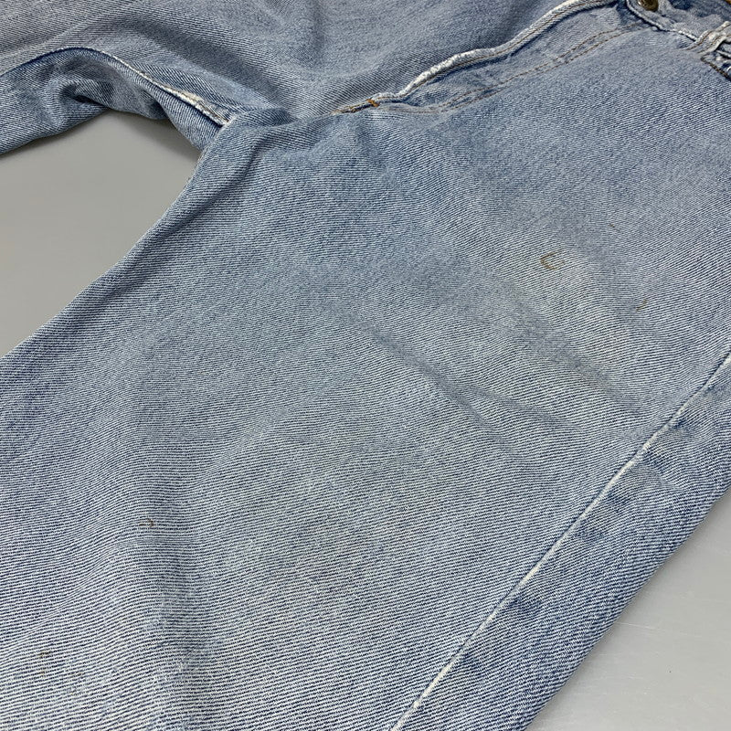 【現状渡し品】【メンズ】 LEVI'S リーバイス 刻印553 USA製 501 DENIM PANTS デニム パンツ ボトムス 157-260627-kh-01-izu サイズ：33×32 カラー：ライトインディゴ 万代Net店
