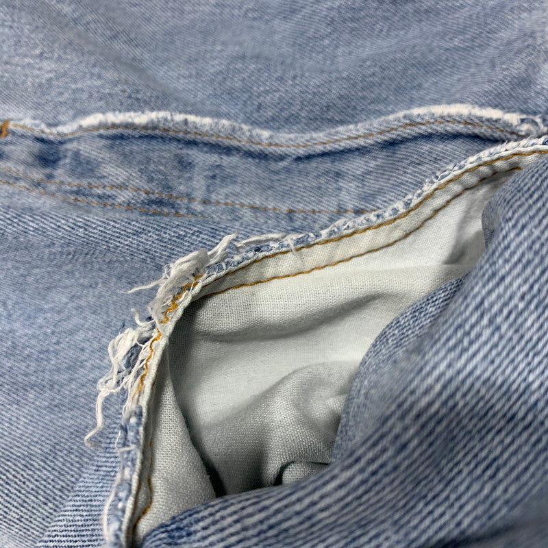 【現状渡し品】【メンズ】 LEVI'S リーバイス 刻印553 USA製 501 DENIM PANTS デニム パンツ ボトムス 157-260627-kh-01-izu サイズ：33×32 カラー：ライトインディゴ 万代Net店