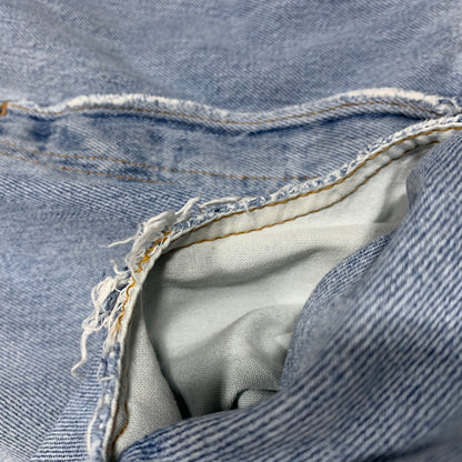 【現状渡し品】【メンズ】 LEVI'S リーバイス 刻印553 USA製 501 DENIM PANTS デニム パンツ ボトムス 157-260627-kh-01-izu サイズ：33×32 カラー：ライトインディゴ 万代Net店