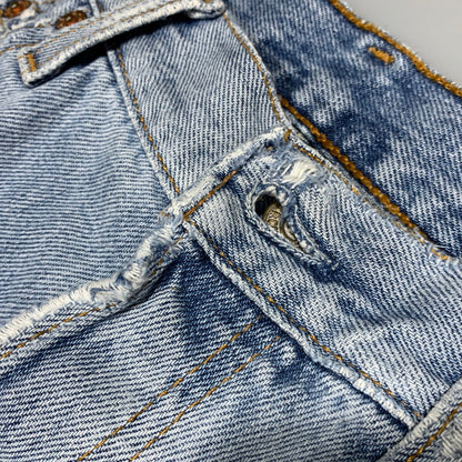 【現状渡し品】【メンズ】 LEVI'S リーバイス 刻印553 USA製 501 DENIM PANTS デニム パンツ ボトムス 157-260627-kh-01-izu サイズ：33×32 カラー：ライトインディゴ 万代Net店