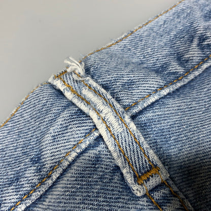 【現状渡し品】【メンズ】 LEVI'S リーバイス 刻印553 USA製 501 DENIM PANTS デニム パンツ ボトムス 157-260627-kh-01-izu サイズ：33×32 カラー：ライトインディゴ 万代Net店