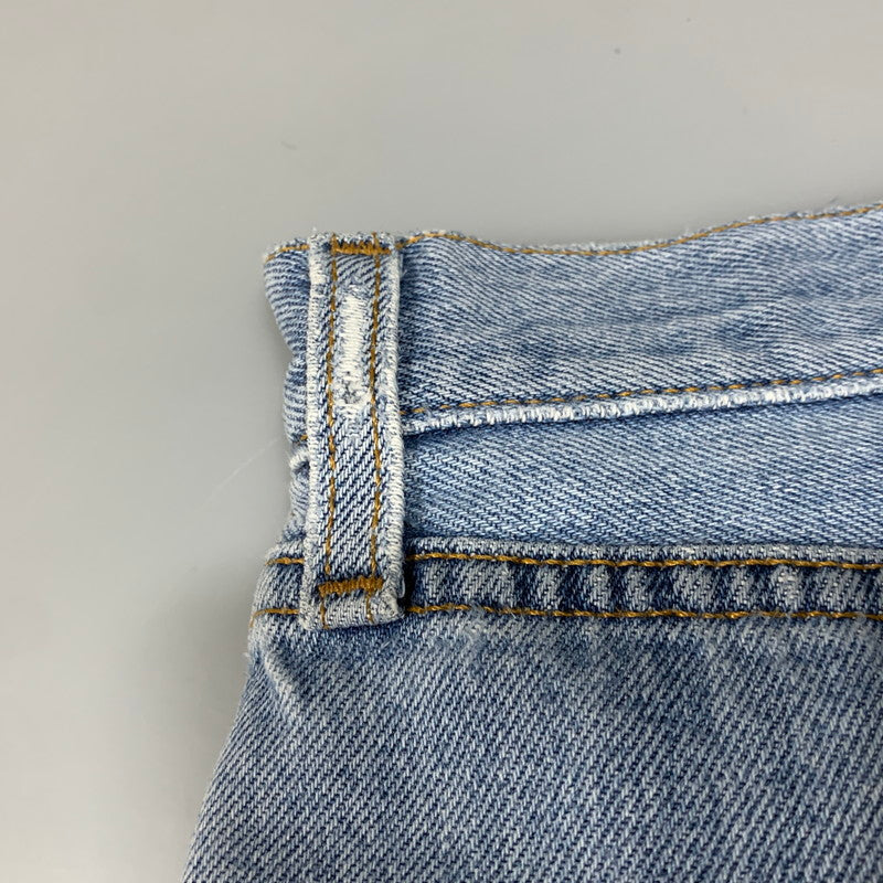 【現状渡し品】【メンズ】 LEVI'S リーバイス 刻印553 USA製 501 DENIM PANTS デニム パンツ ボトムス 157-260627-kh-01-izu サイズ：33×32 カラー：ライトインディゴ 万代Net店