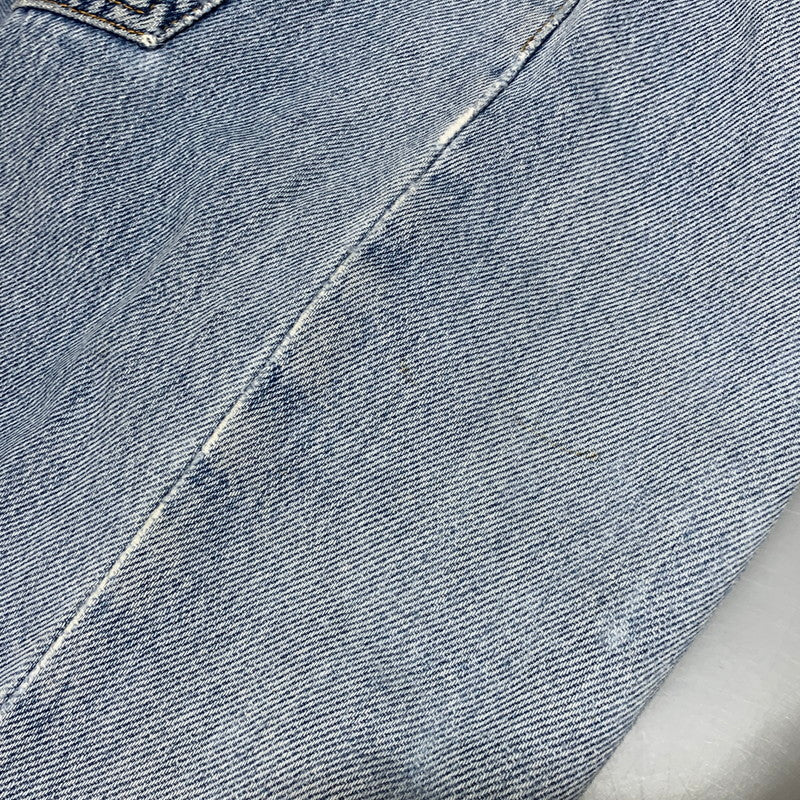 【現状渡し品】【メンズ】 LEVI'S リーバイス 刻印553 USA製 501 DENIM PANTS デニム パンツ ボトムス 157-260627-kh-01-izu サイズ：33×32 カラー：ライトインディゴ 万代Net店