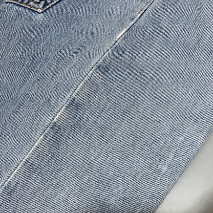 【現状渡し品】【メンズ】 LEVI'S リーバイス 刻印553 USA製 501 DENIM PANTS デニム パンツ ボトムス 157-260627-kh-01-izu サイズ：33×32 カラー：ライトインディゴ 万代Net店