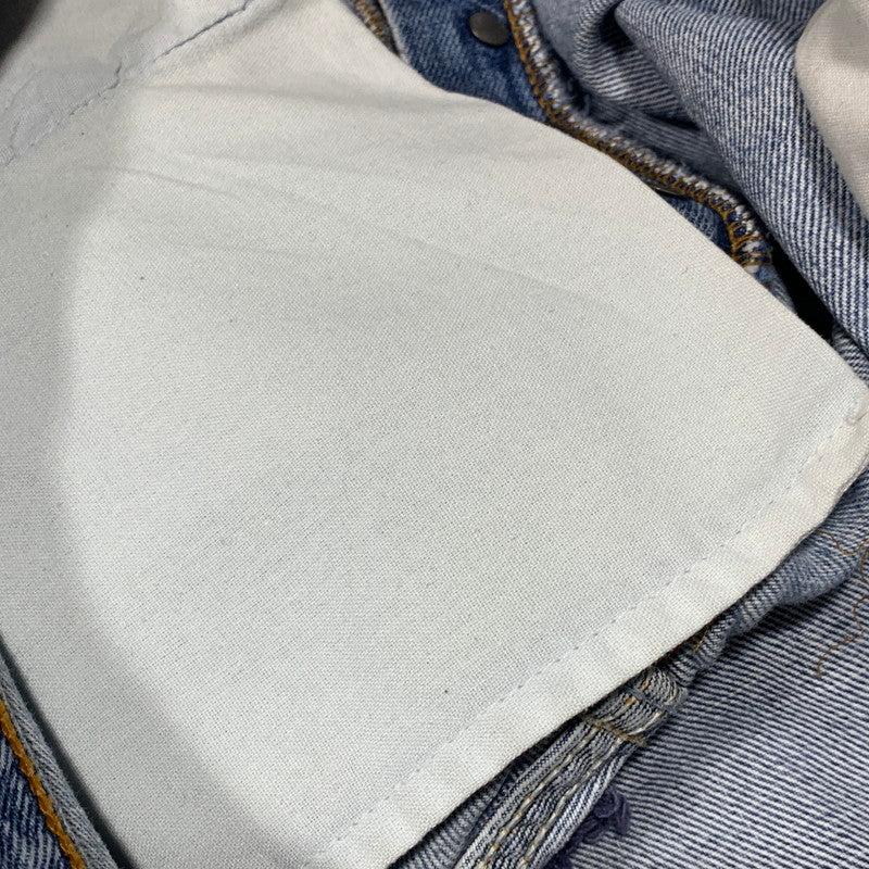 【現状渡し品】【メンズ】 LEVI'S リーバイス 刻印553 USA製 501 DENIM PANTS デニム パンツ ボトムス 157-260627-kh-01-izu サイズ：33×32 カラー：ライトインディゴ 万代Net店