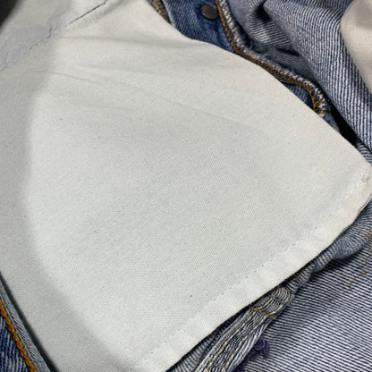 【現状渡し品】【メンズ】 LEVI'S リーバイス 刻印553 USA製 501 DENIM PANTS デニム パンツ ボトムス 157-260627-kh-01-izu サイズ：33×32 カラー：ライトインディゴ 万代Net店