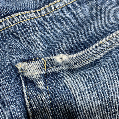 【現状渡し品】【メンズ】 WAREHOUSE ウエアハウス DENIM PANTS LOT.700S デニムパンツ ジーンズ ボトムス 156-260628-as-15-izu サイズ：28 カラー：インディゴ 万代Net店