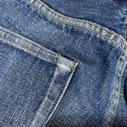 【現状渡し品】【メンズ】 WAREHOUSE ウエアハウス DENIM PANTS LOT.700S デニムパンツ ジーンズ ボトムス 156-260628-as-15-izu サイズ：28 カラー：インディゴ 万代Net店