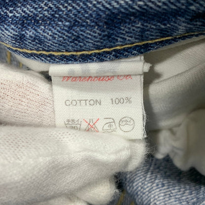 【現状渡し品】【メンズ】 WAREHOUSE ウエアハウス DENIM PANTS LOT.700S デニムパンツ ジーンズ ボトムス 156-260628-as-15-izu サイズ：28 カラー：インディゴ 万代Net店