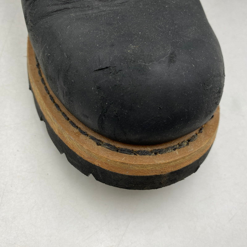 【中古品】【メンズ】 HARLEY DAVIDSON ハーレーダビッドソン TYSON LOGGER MOTORCYCLE BOOTS D95188 タイソン ロガー モーターサイクル ブーツ 靴 164-260616-as-01-izu サイズ：USA 9M カラー：ブラック 万代Net店