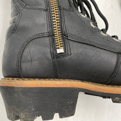 【中古品】【メンズ】 HARLEY DAVIDSON ハーレーダビッドソン TYSON LOGGER MOTORCYCLE BOOTS D95188 タイソン ロガー モーターサイクル ブーツ 靴 164-260616-as-01-izu サイズ：USA 9M カラー：ブラック 万代Net店