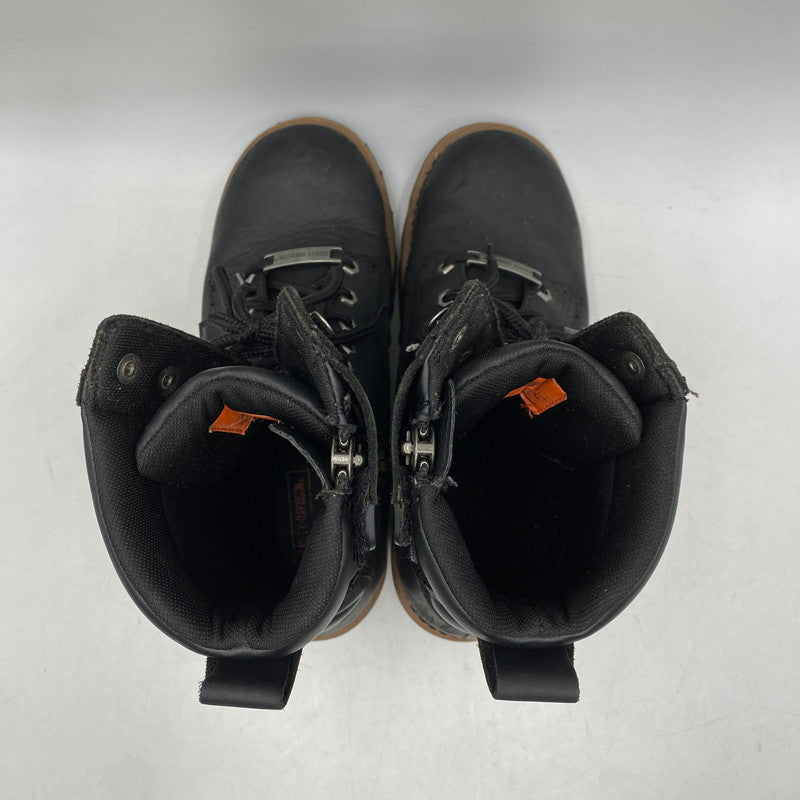 【中古品】【メンズ】 HARLEY DAVIDSON ハーレーダビッドソン TYSON LOGGER MOTORCYCLE BOOTS D95188 タイソン ロガー モーターサイクル ブーツ 靴 164-260616-as-01-izu サイズ：USA 9M カラー：ブラック 万代Net店